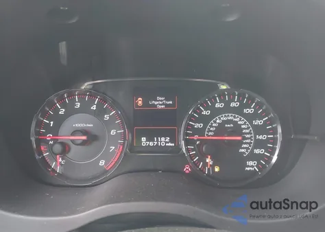 2018 Subaru Wrx Limited из США, поврежденный, VIN JF1VA1F63J9812190